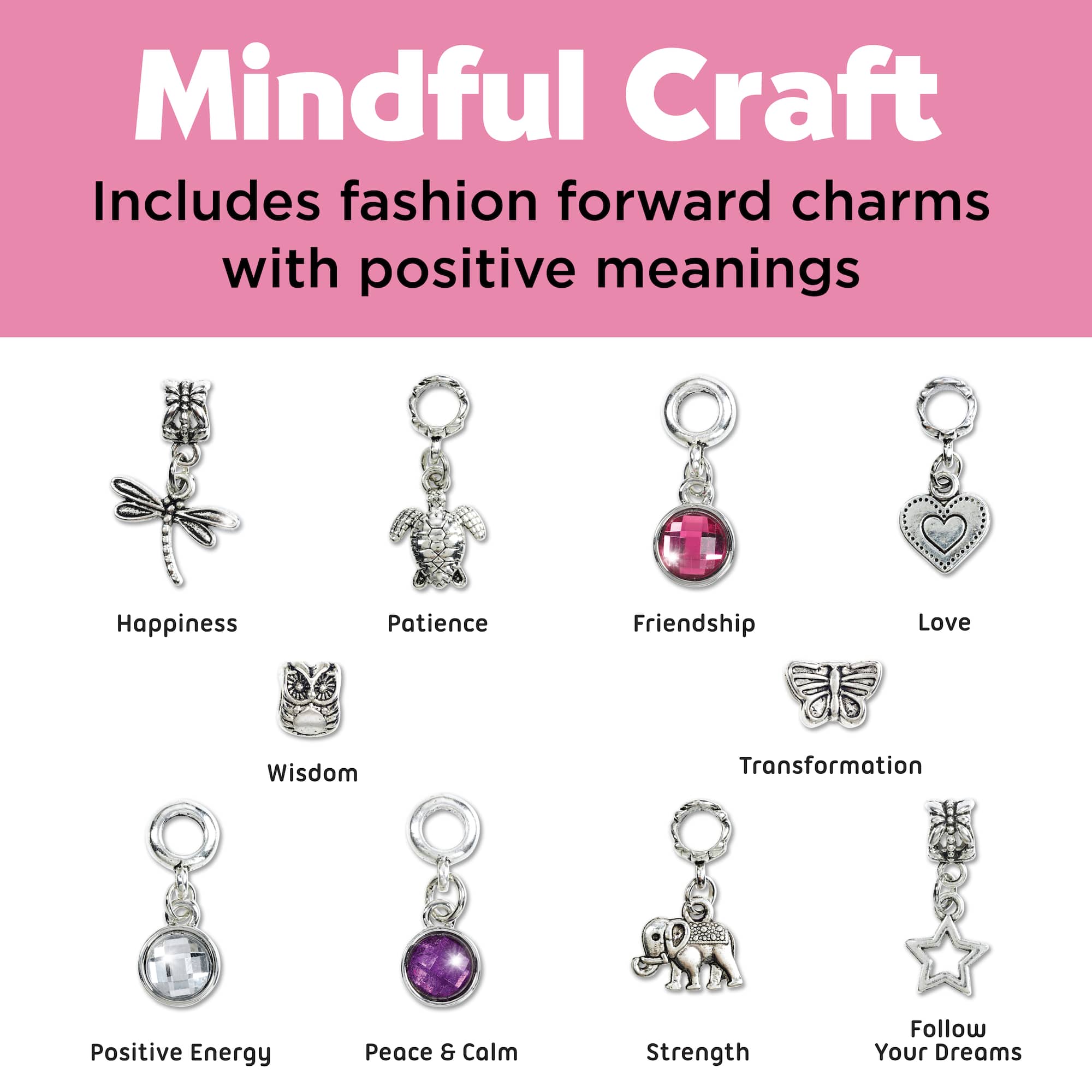 Creativity for Kids Quick Knit Charm Bracelets Kit